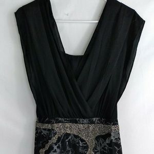 Women's NWT Greylin Black Mini Dress Size Small